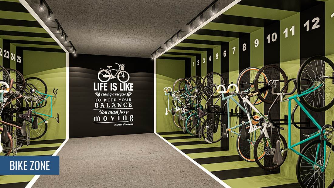 SQ Work&LivingT-ac-bike zone